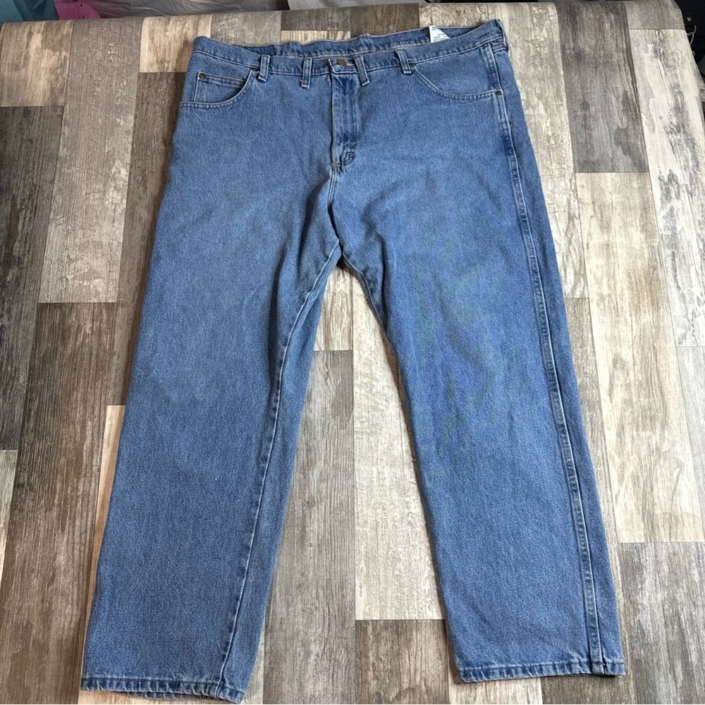 Blue Ridge Wrangler Jeans, Mens 44 x 30